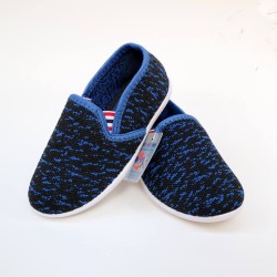 Giày trẻ em len xanh  A16Len-6