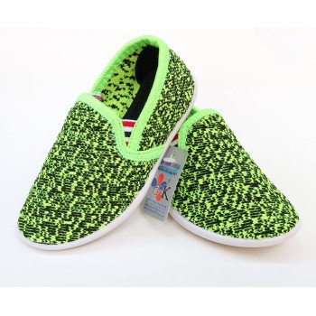 Giày trẻ em len xanh  A16Len-6