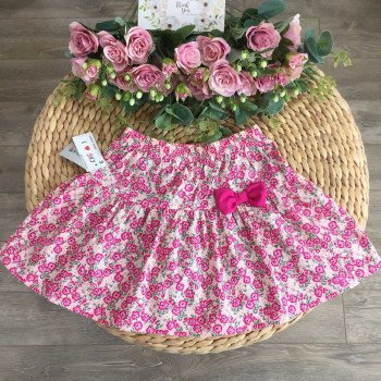 Chân váy hoa thô xuân hè bé gái size 3- 10 Chân váy hoa thô xuân hè bé gái size 3- 10