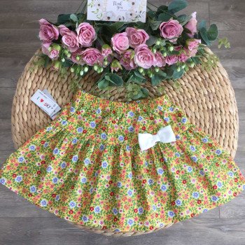 Chân váy hoa thô xuân hè bé gái size 3- 10 Chân váy hoa thô xuân hè bé gái size 3- 10