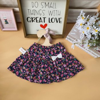 Chân váy hoa có quần cotton bên trong cho bé size 3 -10