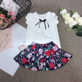 Chân váy hoa thô kèm quần Chân váy hoa thô kèm quần