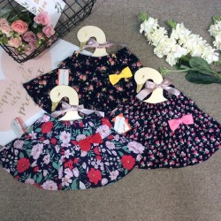 Chân váy hoa thô kèm quần size đại 6-10 - cv36235
