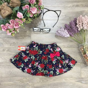 Chân váy hoa kèm quần quần cotton xuân hè cho bé gái size 6-10 Chân váy hoa kèm quần quần cotton xuân hè cho bé gái size 6-10