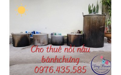 Cho thuê nồi luộc bánh chưng giá rẻ