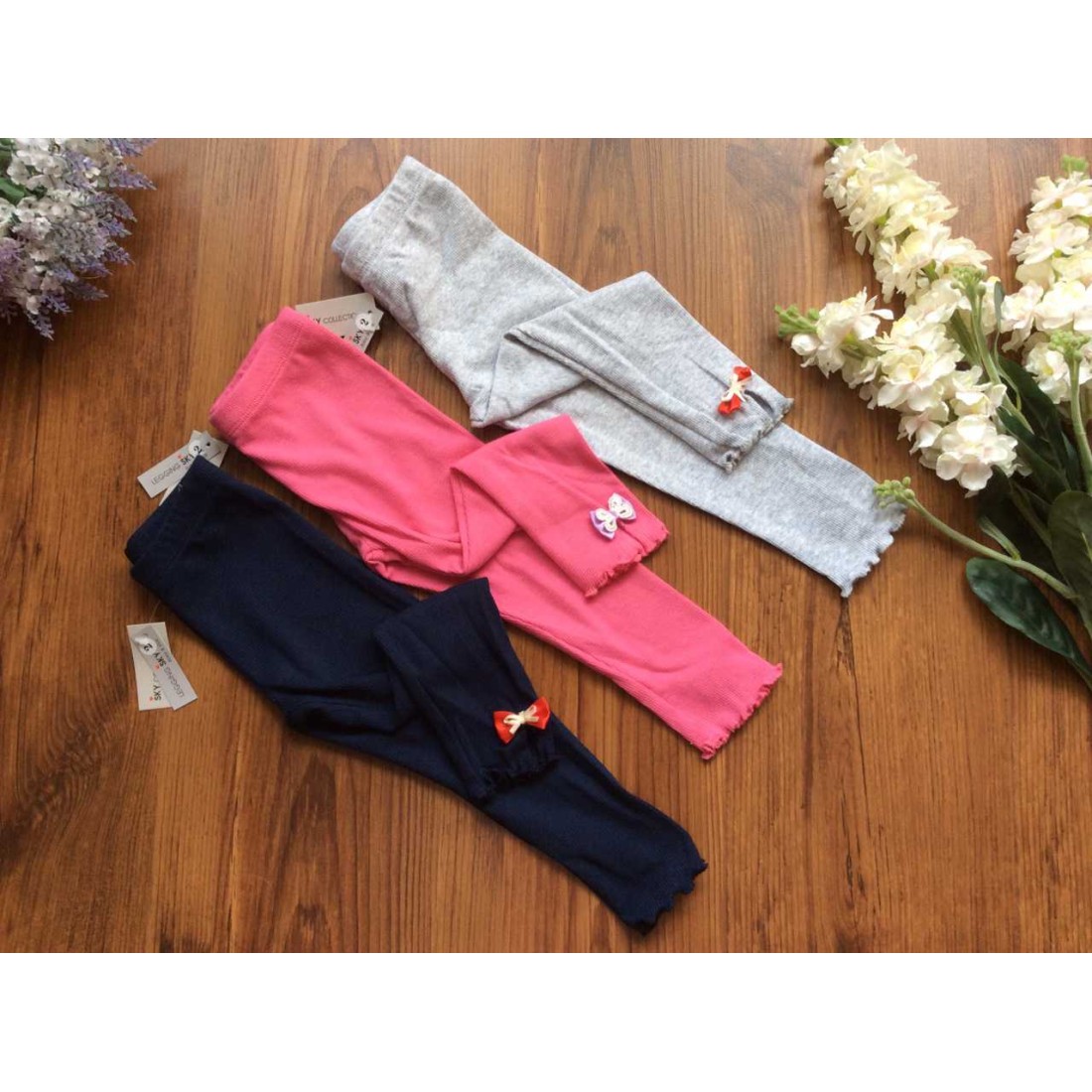 legging len tăm nơ gấu-