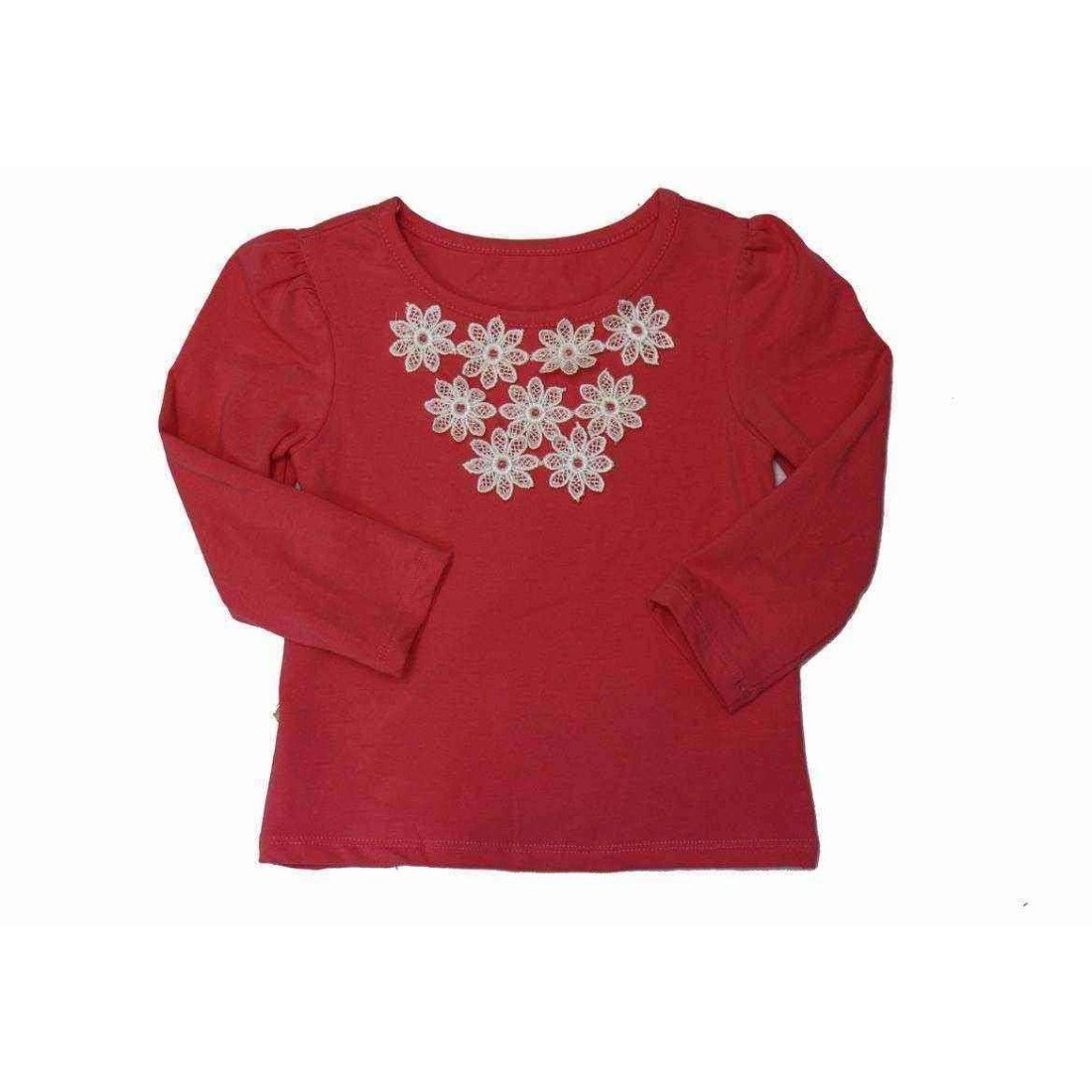 áo cotton thu bé gái -A2875-