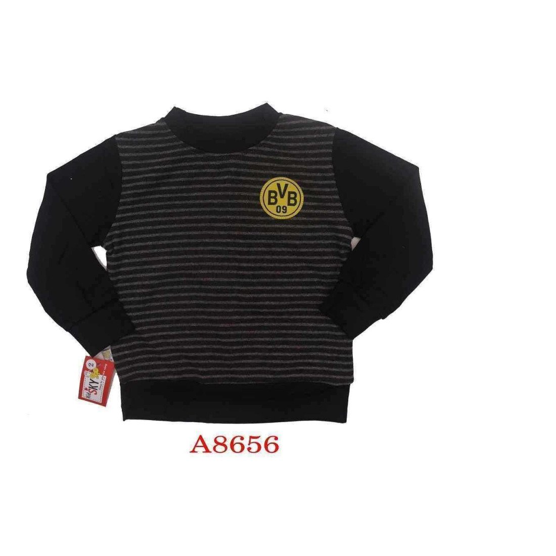 áo kẻ cotton bé trai-A8656-