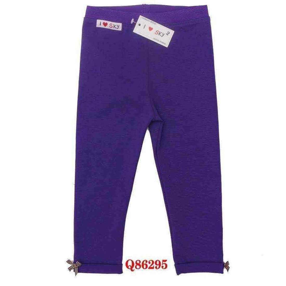 Quần legging gập gấu bé gái- Q86295-