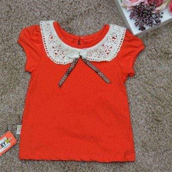 áo cổ ren bé gái - A755