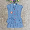 váy bò size đại bé gái- V3135A-