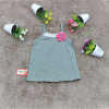Áo hai dây nơ cotton - A4655-kidsky-bán sỉ Áo hai dây nơ cotton - A4655 Áo hai dây nơ cotton - A4655-