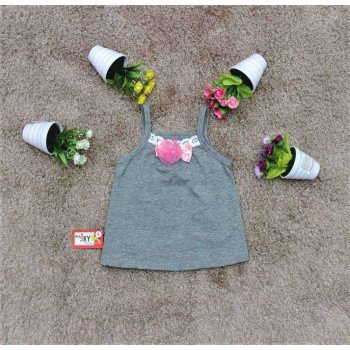 Áo hai dây nơ cotton - A4655 Áo hai dây nơ cotton - A4655