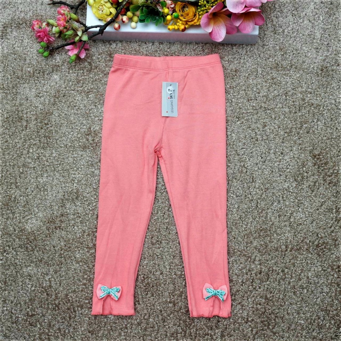 legging len tăm sẻ gấu size 9-12-