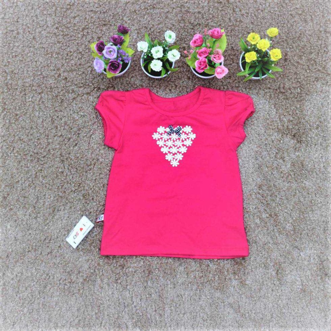 Áo cotton hoa chùm - A2725-