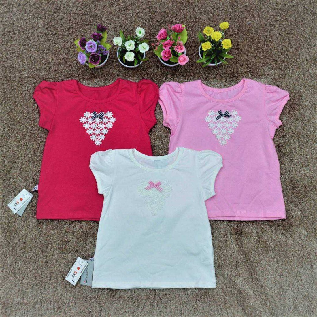 Áo cotton hoa chùm - A2725-