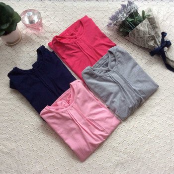 Áo thu cotton ly cổ size đại Áo thu cotton ly cổ size đại