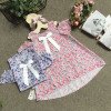Áo váy dáng A tay trễ hoa size 4-8-kidsky-bán sỉ Áo váy dáng A tay trễ hoa size 4-8 Áo váy dáng A tay trễ hoa size 4-8-