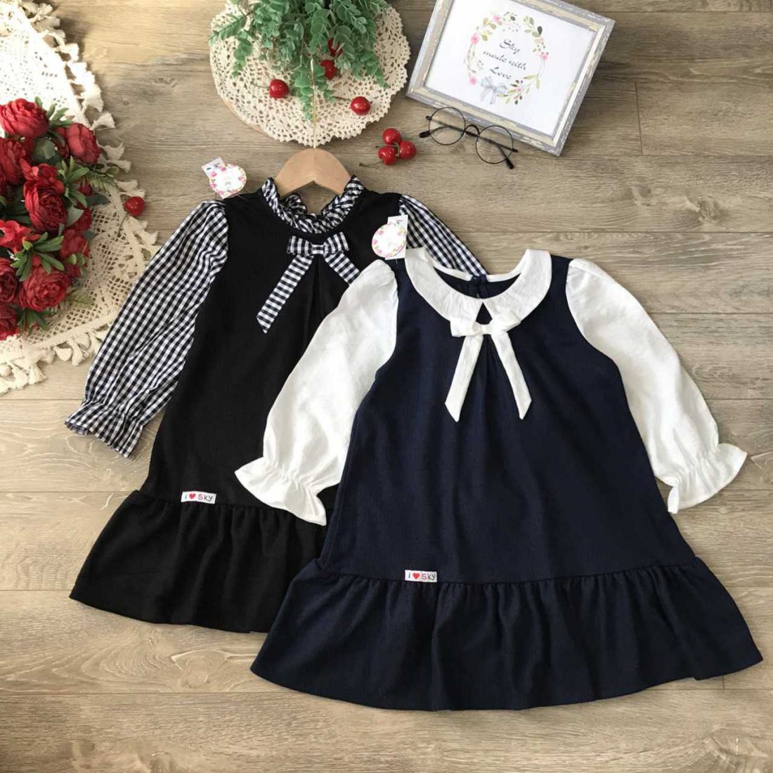 Váy đuôi cá chất len size 4-8-